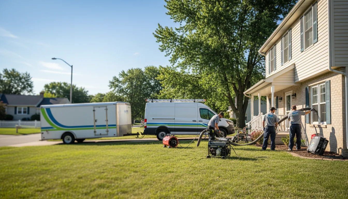 Flooded Basement Restoration And Cleanup With Repair in Archer, NE near me